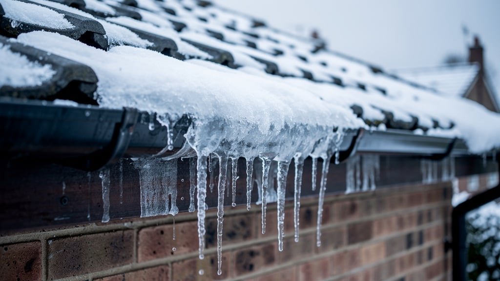 Winter roof problems